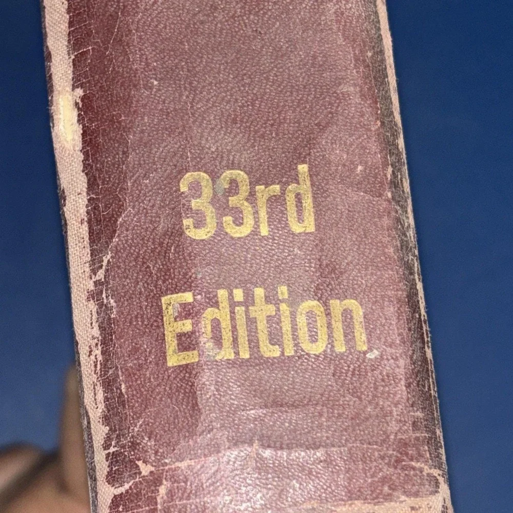 Motor's Flat Rate & Parts Manual 1961 33rd Ed Original Auto Shop Guide